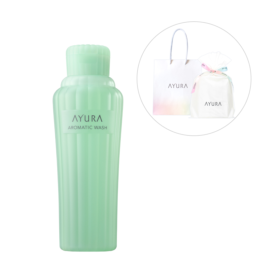 通販限定】アロマティックウォッシュα(ラッピング袋・紙袋つき) | 商品一覧 | アユーラ公式サイト