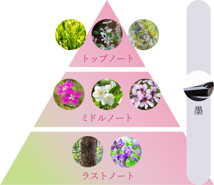 スピリットオブアユーラオードパルファム ピラミッド